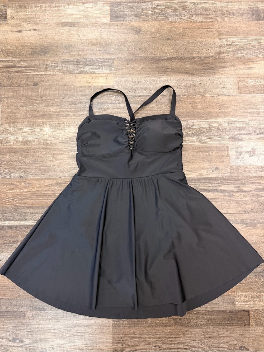 Torrid Black Swim Dress Size 0